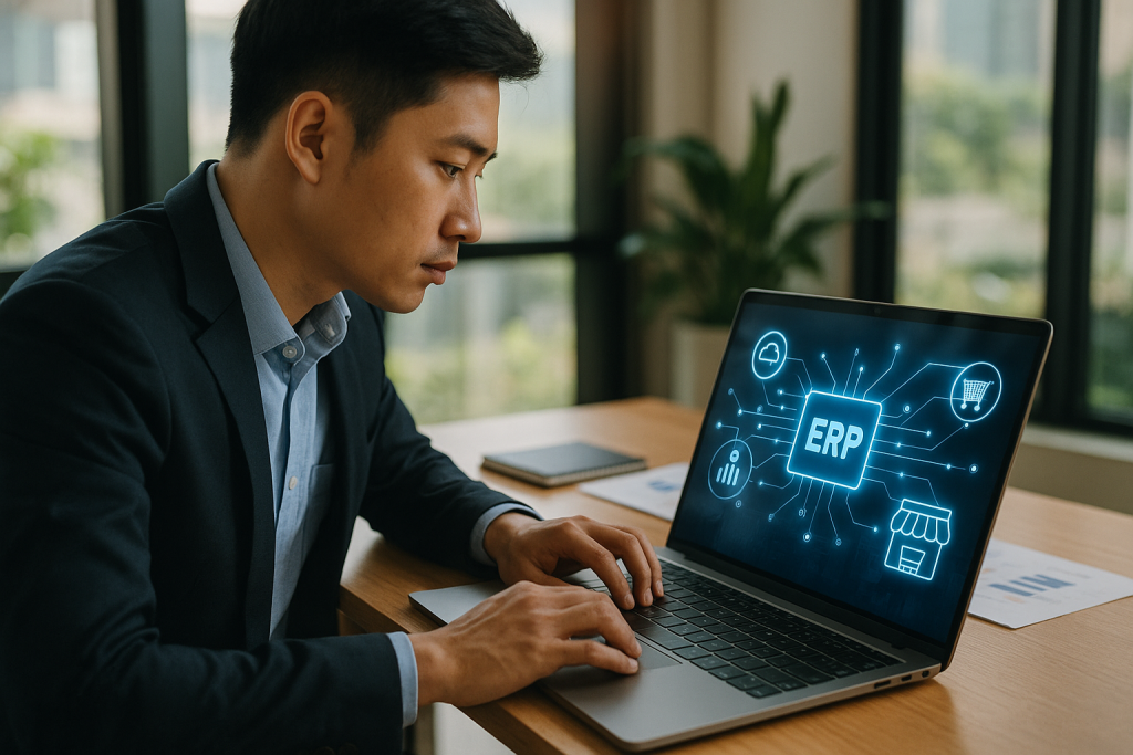 Tích hợp API giữa ERP và kênh bán hàng online: Kiến trúc tham khảo