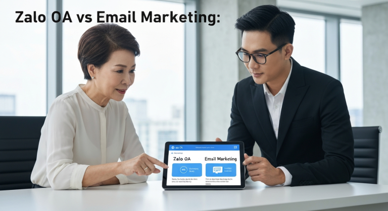 Zalo OA vs Email marketing: Kênh nào phù hợp chăm sóc khách cũ?