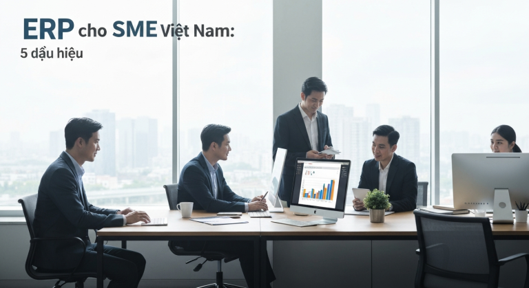 ERP cho SME Việt Nam: 5 dấu hiệu doanh nghiệp cần triển khai ngay